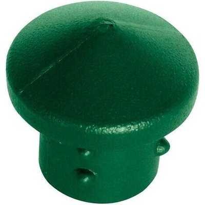 Čepička sloupku PVC zelená – průměr 6/4“