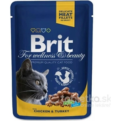 Brit Premium Cat Adult Chicken and Turkey 100 g