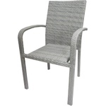 Bogdan Furniture Am Ратанов стол 59 сив