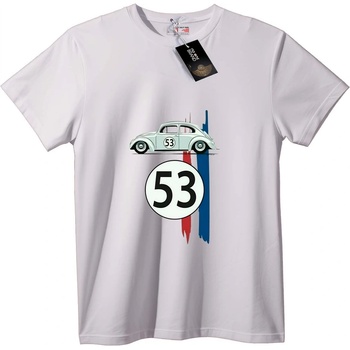 NOONEBRAND Тениска 53 Beetle Кола - S, White