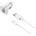 Cellularline Зарядно за кола Cellularline - 6037, USB-A, кабел Lightning, 5W, бяло (6037)
