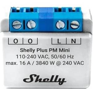 Shelly Микромодул Smart монофазен мерител 1х 16A Shelly Plus PM Mini - 265673 (SHELLY PLUS PM MINI)