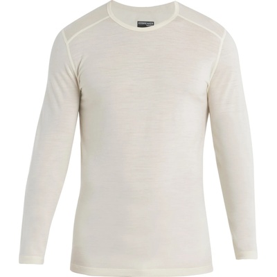 Icebreaker Мъжко мериносово термобельо Icebreaker 200 Oasis L/S Crewe Merino base layer - Undyed (015-0858-3311)