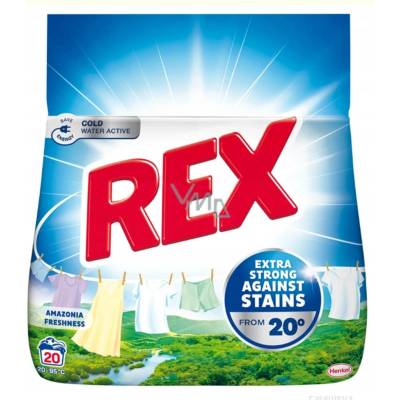 Rex Amazonia Freshness Univerzální prací prášek 1,1 kg