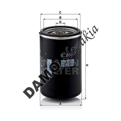 MANN FILTER Filter AdBlue systému MANN FILTER C 811