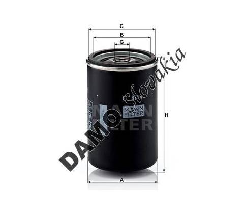 MANN FILTER Filter AdBlue systému MANN FILTER C 811