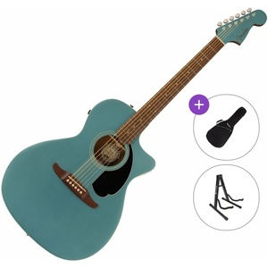 Fender Newporter Player Standard SET Tidepool Електро-акустична китара Джъмбо
