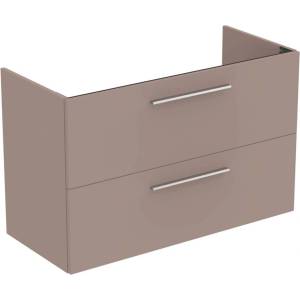 Ideal Standard i. Life A - Шкаф под мивка, 100x44x63 см, 2 чекмеджета, матово бежов T5257NH (T5257NH)