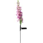Chomik Соларна градинска лампа на пика гладиола 70cm 15LED топло бяла 80553 (SOL4729)