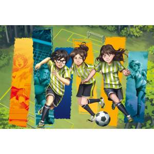 Schmidt Spiele - Puzzle The team of the football gang - 150 piese