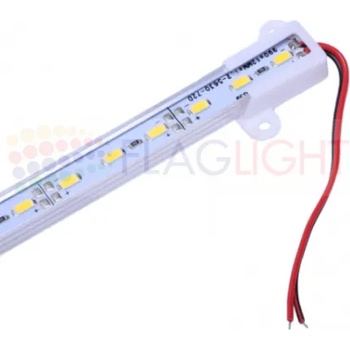 LED лента 5730-72 SMD/m, 12V, 15 W/m, IP65- Водоустойчива, в Профил-1м (0936 PW -0937 WW)