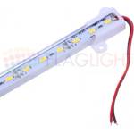  LED лента 5730-72 SMD/m, 12V, 15 W/m, IP65- Водоустойчива, в Профил-1м (0936 PW -0937 WW)