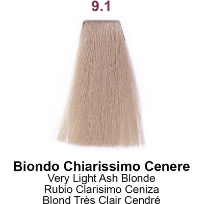 Nouvelle Hair Long barva na vlasy 9.1 velmi světlá popelavá blond 100 ml