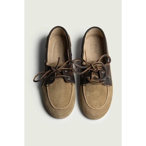 Posa мокасини дамски от велур Boat Loafer (PW257.2023)