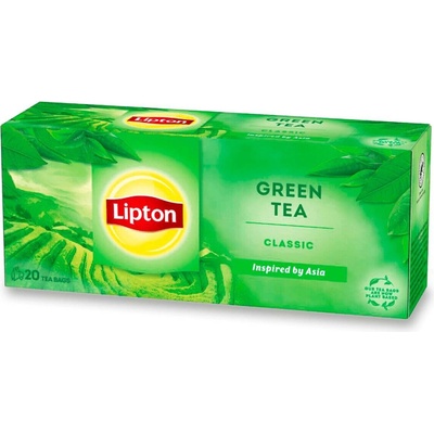 Lipton zelený čaj Classic 20 sáčků