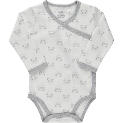Sivé zavinovacie body s pandou Fixoni