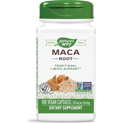 Nature's Way Maca root, 525 mg, 100 капсули, Nature’s Way (15310)