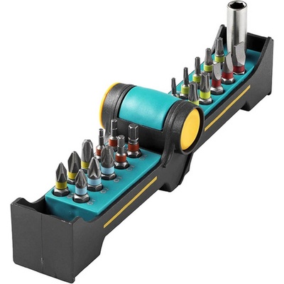 wolfcraft Комплект накрайници битове Wolfcraft 1374000 - PH/PZ/SB/TX/SW, 1/4 inch, 25 mm, 21 бр (1374000)