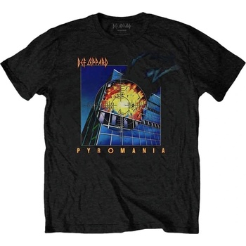 Def Leppard Риза Pyromania Unisex Black M (DEFLTS02MB02)