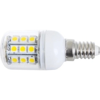SMD Lighting LED žárovka E14 4W 27 SMD 5050 bílá čistá