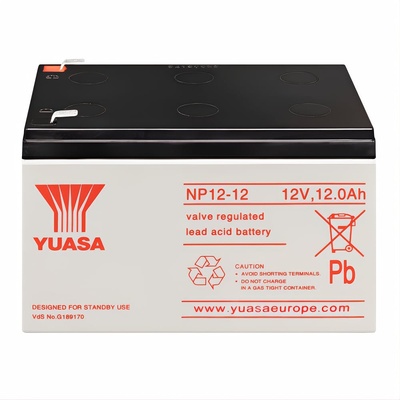 YUASA Акумулатор YUASA NP VRLA 12Ah L+ (NP12-12)