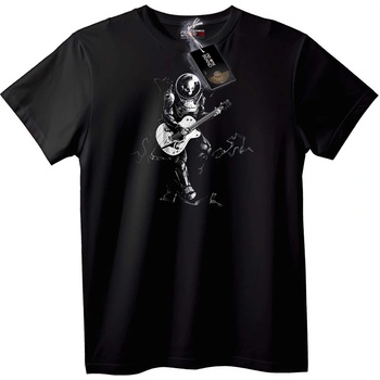 NOONEBRAND Тениска Астронавт Рокаджия - 3XL, Black
