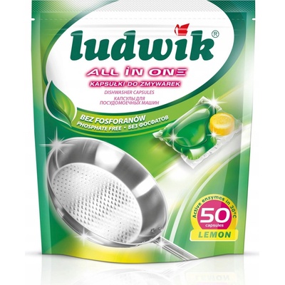 Ludwik Kapsle do myčky all in one 50 ks