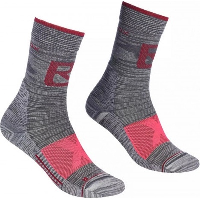 Ortovox dámske trekingové ponožky ALPINIST PRO COMPRESSION MID Multicolor