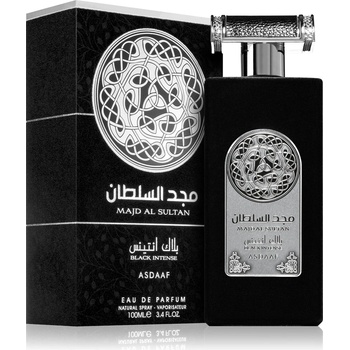 Asdaaf Majd Al Sultan Black Intense EDP 100 ml