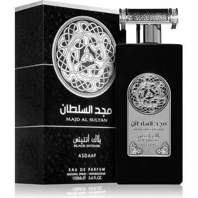 Asdaaf Majd Al Sultan Black Intense EDP 100 ml