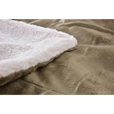 Fc Dedra Exclusive Dedra Laggon Dream Deka z mikrovlákna dvojvrstvová Khaki 150x200