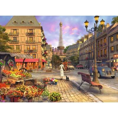 Ravensburger - Puzzle Davidson: Walk in Paris - 500 piese