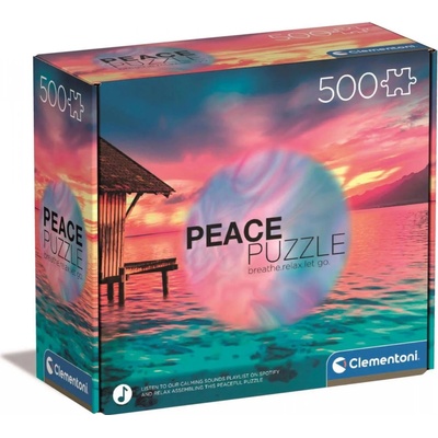 Clementoni Peace Žít přítomností 500 dielov