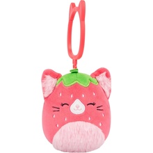 Přívěsek na klíče SQUISHMALLOWS Jahodová kočka Olma