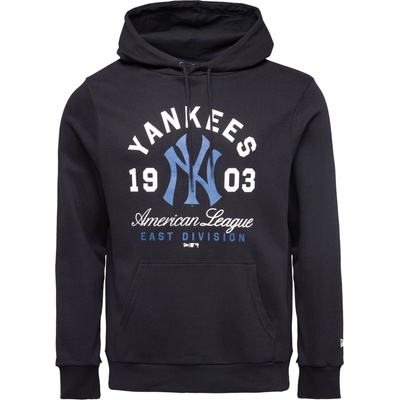 New Era New York Yankees Mlb Wordmark Hoodie čierna