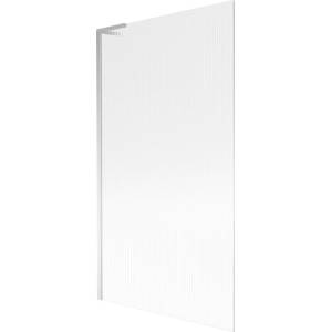 Mexen Next L параван за вана 1-крилен 100 x 150 cm, райета, хром - 895-100-000-03-09-01 (895-100-000-03-09-01)