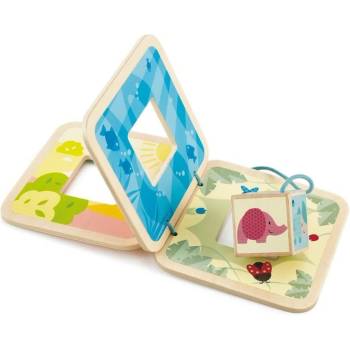 HaPe International Образователна дървена книжка HaPe International - Приключения с животни (H8523)