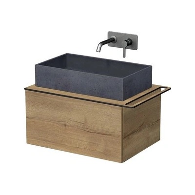 Koupelnová skříňka Naturel Oxo 70x36x50 cm dub halifax mat OXO701ZDP