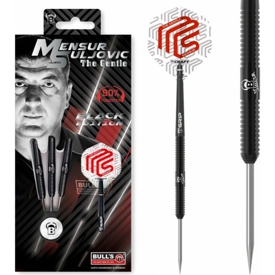 BULL'S Mensur Suljovic steel Black 90% 14605 25g