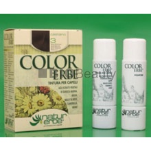 Color Erbe barva na vlasy 03 tmavě hnědá mahagon Color Erbe Dolce 135 ml