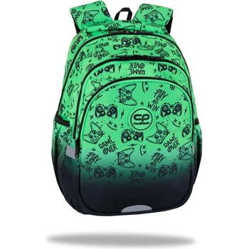 COOLPACK Ученическа раница Coolpack - JERRY - GAME OVER GRADIENT