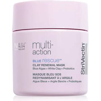 StriVectin Multi-Action Blue Rescue Clay Renewal Mask почистваща глинена маска за лице с хидратиращ ефект 94 гр