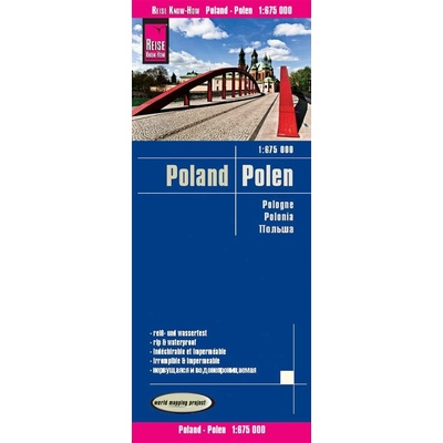 Polsko (Poland) 1:675.000 mapa RKH