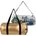 LOQI Чанта тип торба LOQI Weekender Kristjana S Williams Interiors Gold & World Skyline двустранна S (WE.KW.WS)