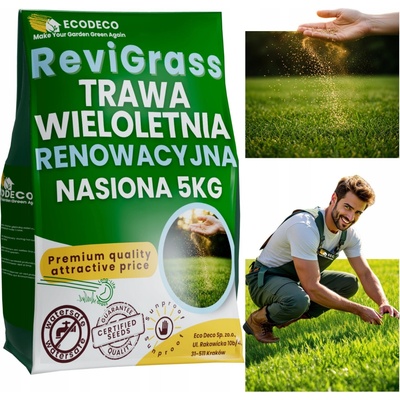 Renovačná tráva Semená odolné voči pošliapaniu Samozahusťovacia 5 kg Trávnik