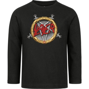METAL-KIDS детска тениска с дълъг ръкав Slayer - Pentagram - Black - METAL-KIDS - 546.36. 8.999