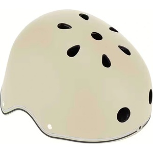 Globber Детска каска за колело и тротинетка Globber Primo Lights XS/S (48-53CM) - бежова Тротинетка, скутер