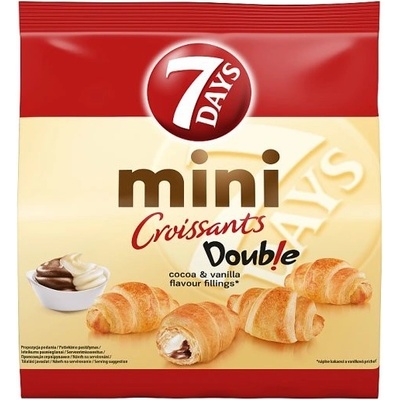 7 Days Croissant Mini s kakaovo-vanilkovou náplňou 185 g