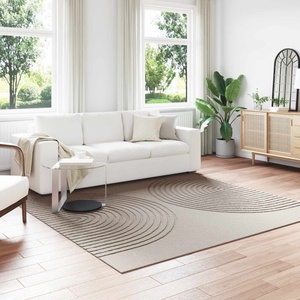 vidaXL Килим за вътрешно помещение GALATI Бежово 240 x 240 cm (42022813)