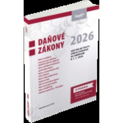 Daňové zákony 2026